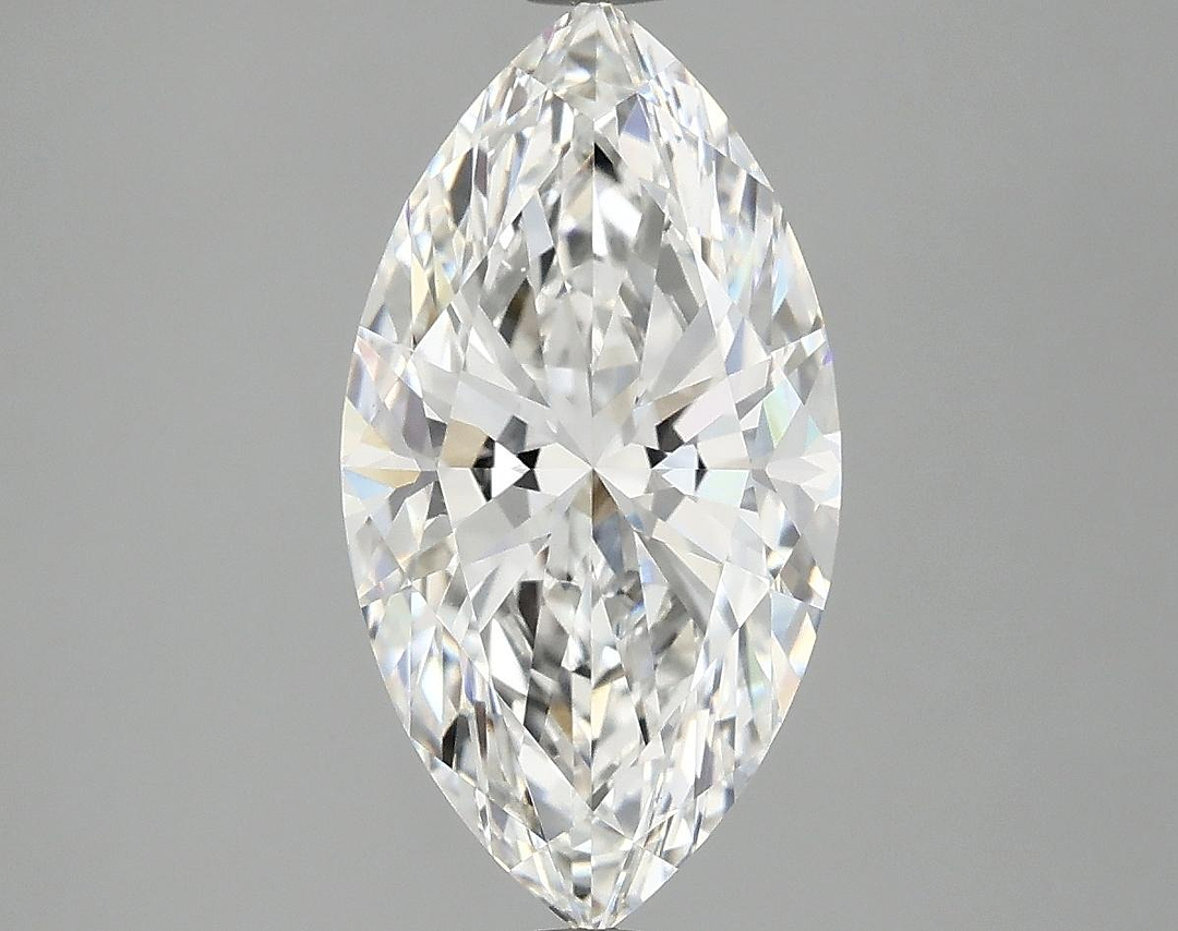 3.08 Carat Marquise Shaped Excellent Cut VVS2 IGI Certified Lab Grown Diamond