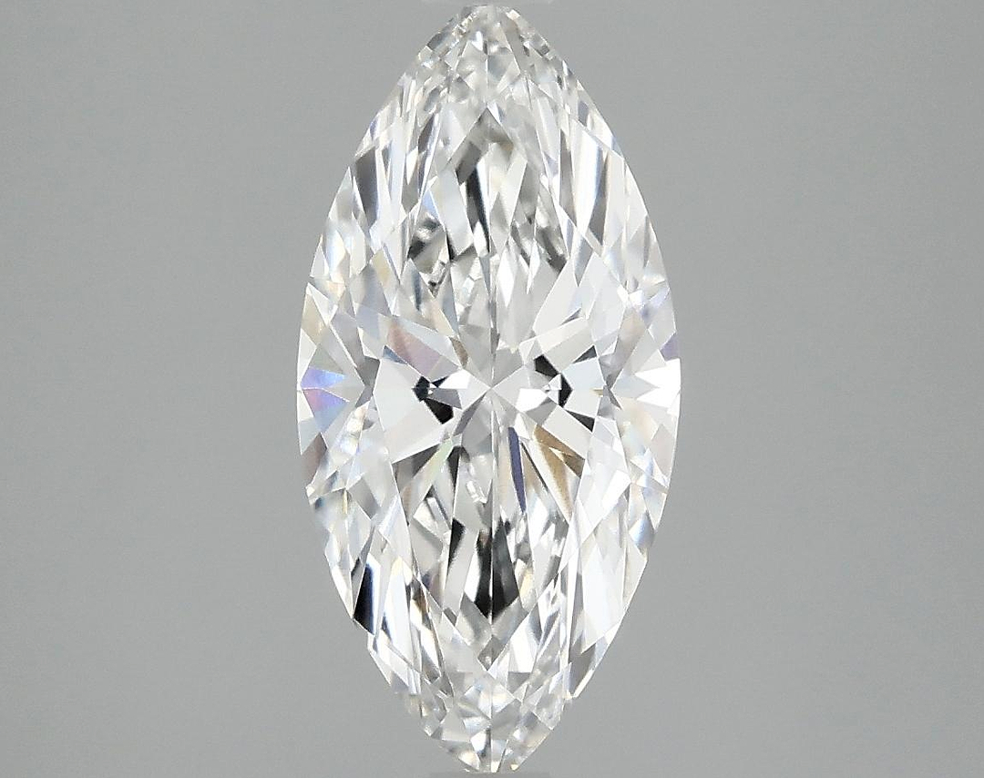 2.07 Carat Marquise Shaped Excellent Cut VVS2 IGI Certified Lab Grown Diamond