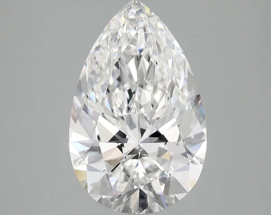 3.07 Carat Pear Shaped Ideal Cut VS1 IGI Certified Lab Grown Diamond
