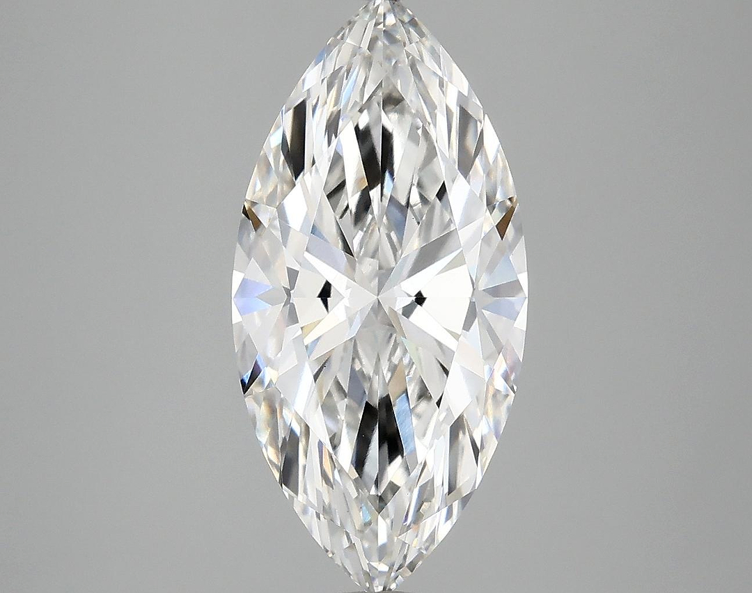 3.1 Carat Marquise Shaped Excellent Cut VVS2 IGI Certified Lab Grown Diamond