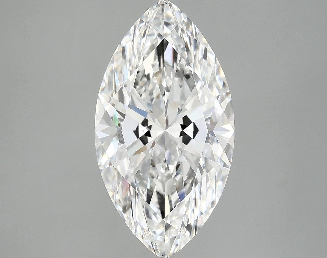 3.97 Carat Marquise Shaped Excellent Cut VVS2 IGI Certified Lab Grown Diamond