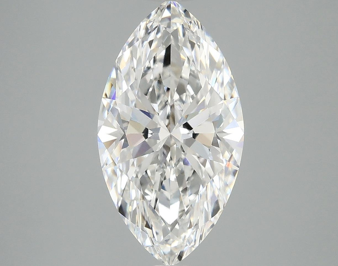 3.1 Carat Marquise Shaped Excellent Cut VVS2 IGI Certified Lab Grown Diamond