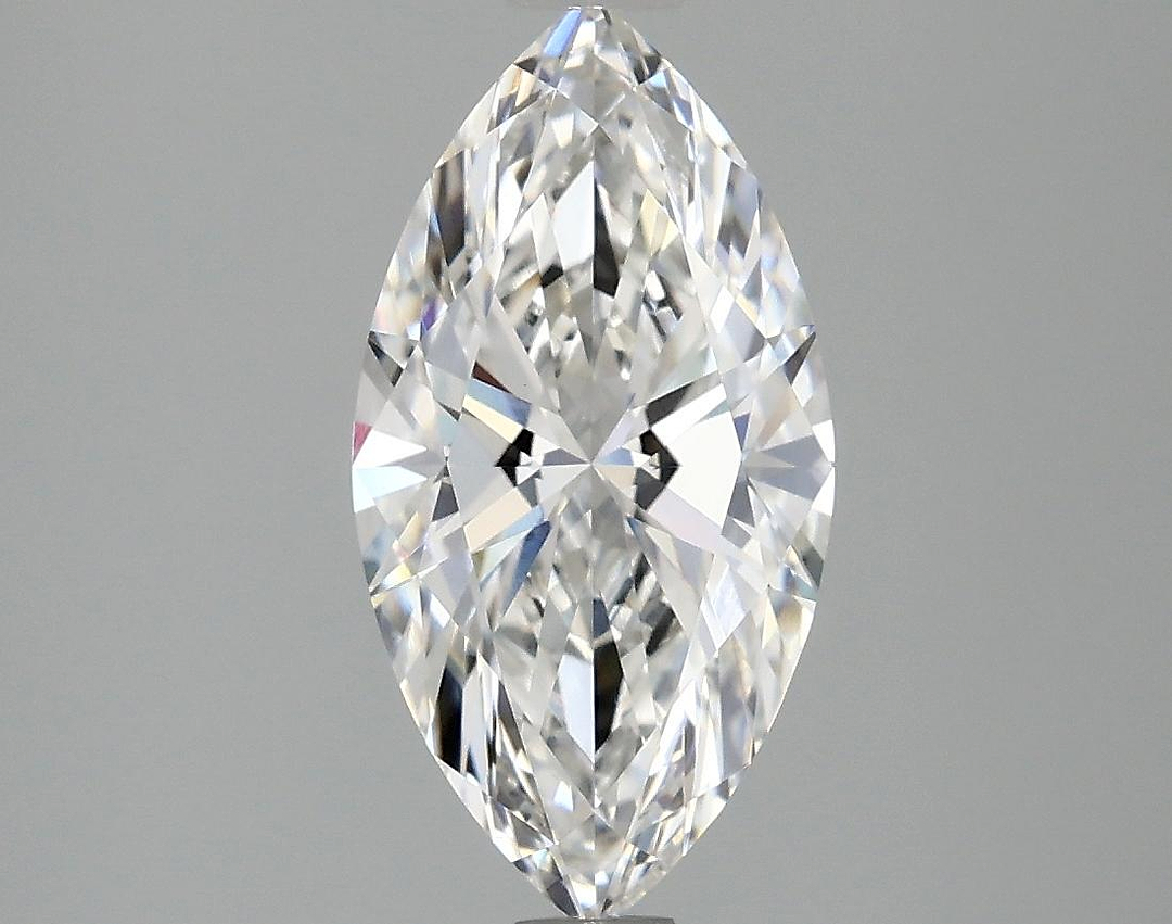 2.05 Carat Marquise Shaped Ideal Cut VVS2 IGI Certified Lab Grown Diamond