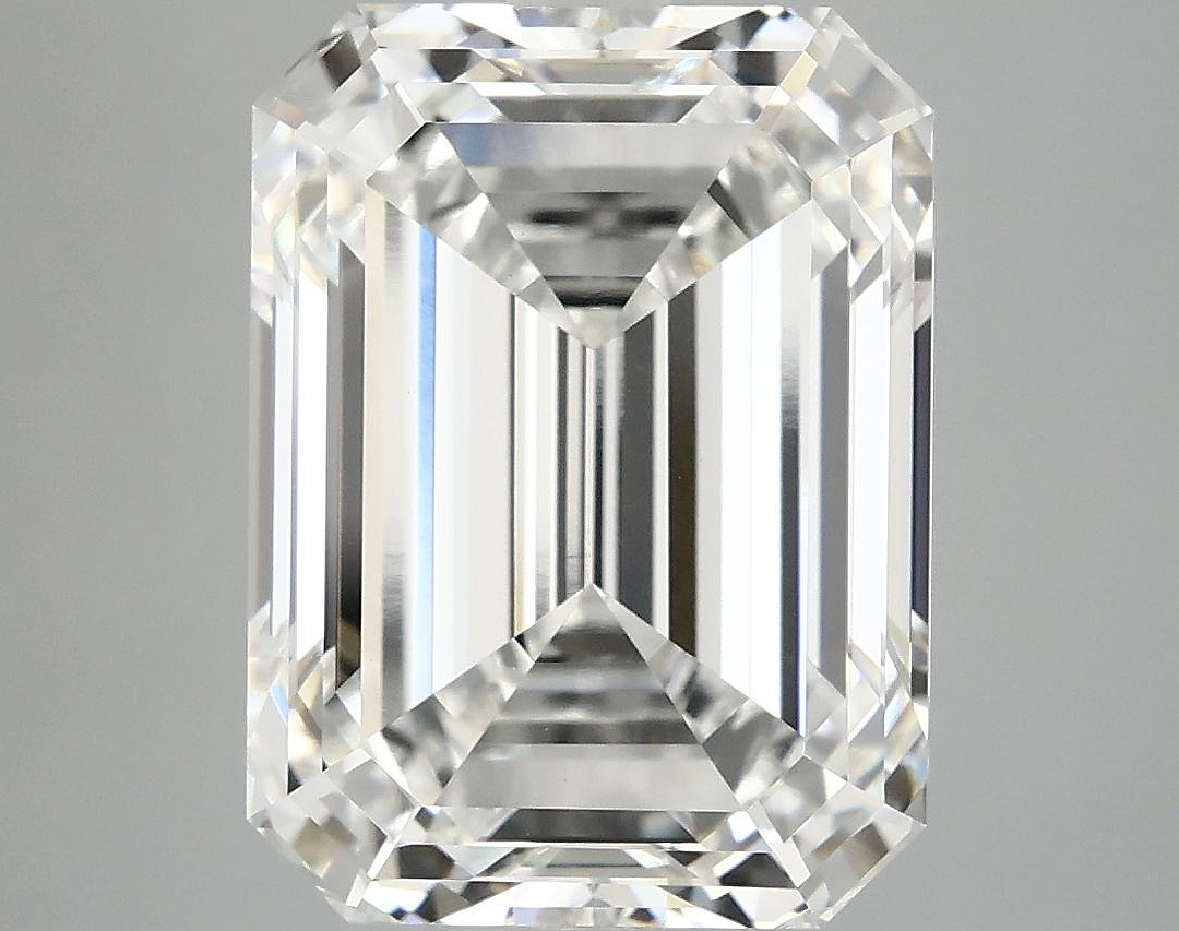 7.2 Carat Emerald Shaped Excellent Cut VVS2 IGI Certified Lab Grown Diamond
