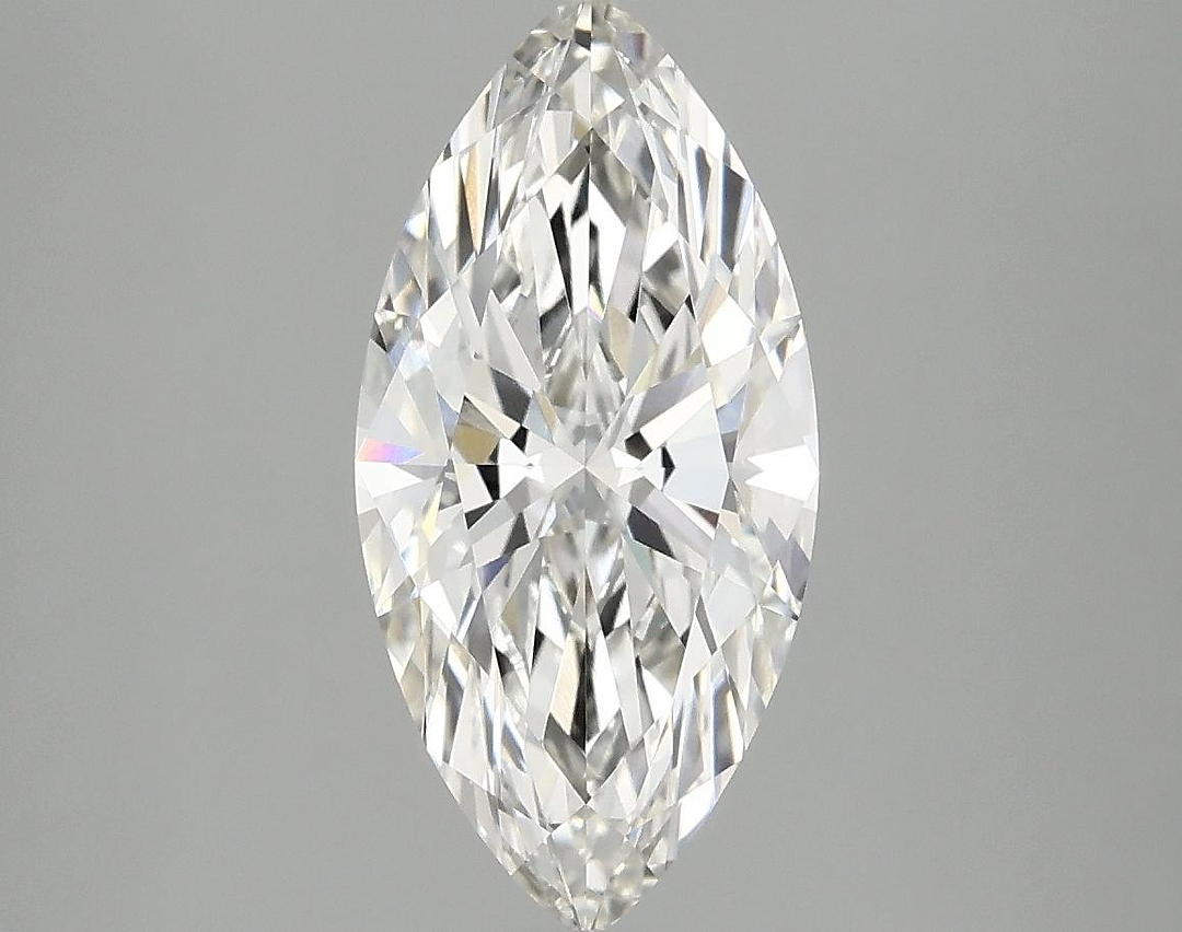 2.03 Carat Marquise Shaped Excellent Cut VVS2 IGI Certified Lab Grown Diamond