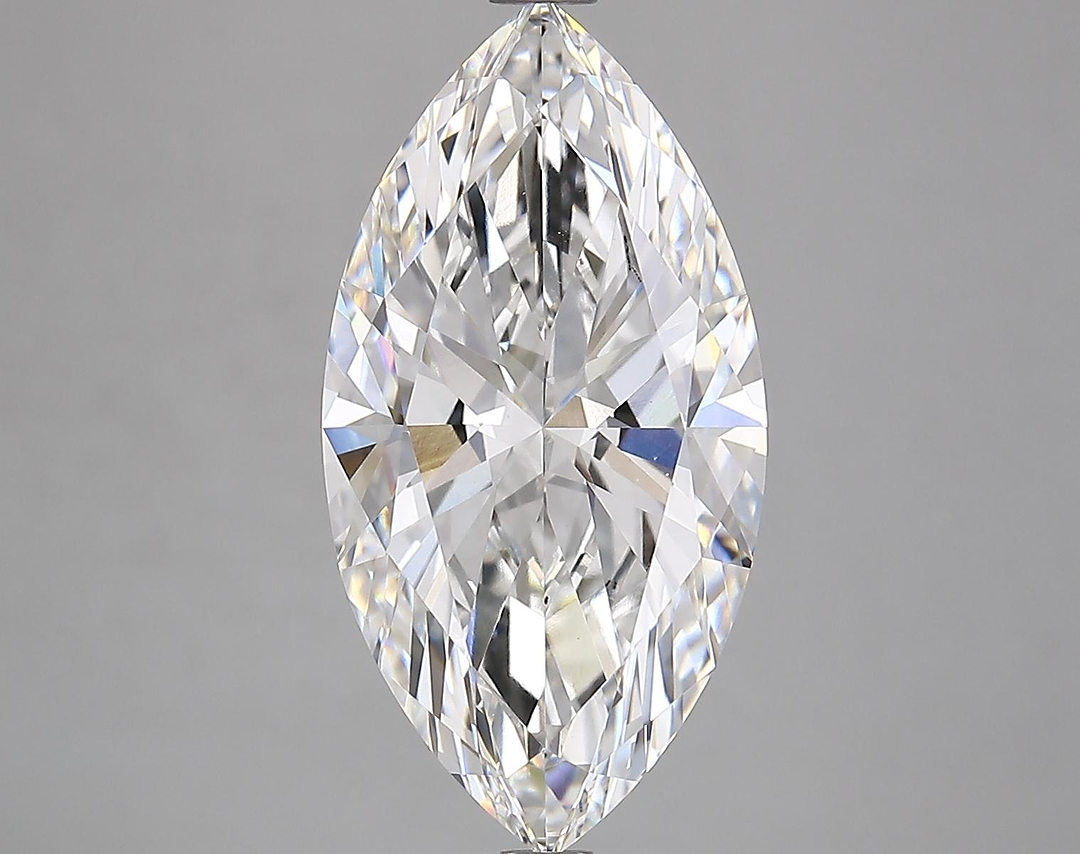 4.9 Carat Marquise Shaped Ideal Cut VVS2 IGI Certified Lab Grown Diamond