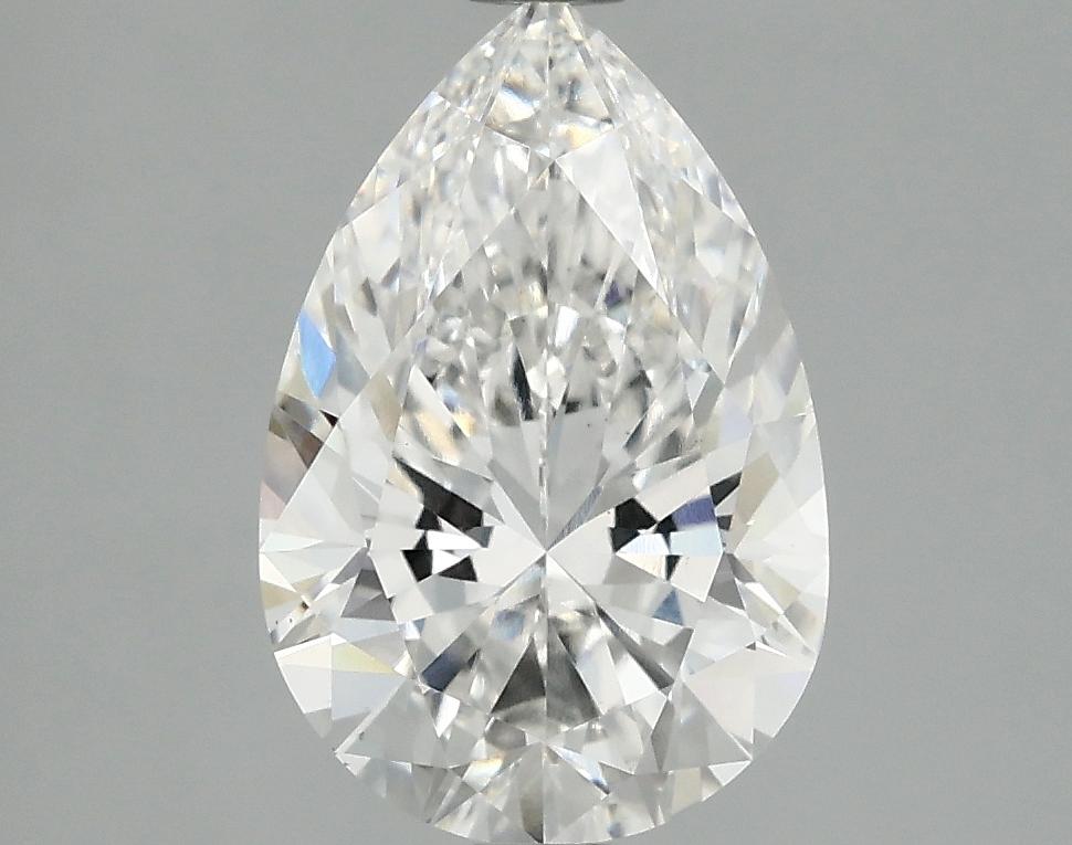 2.52 Carat Pear Shaped Excellent Cut VS1 IGI Certified Lab Grown Diamond