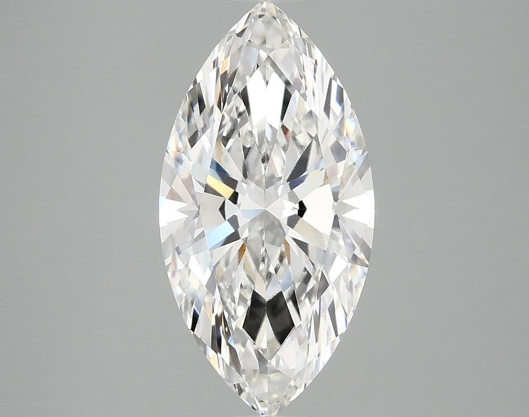 2.97 Carat Marquise Shaped Ideal Cut VVS2 IGI Certified Lab Grown Diamond