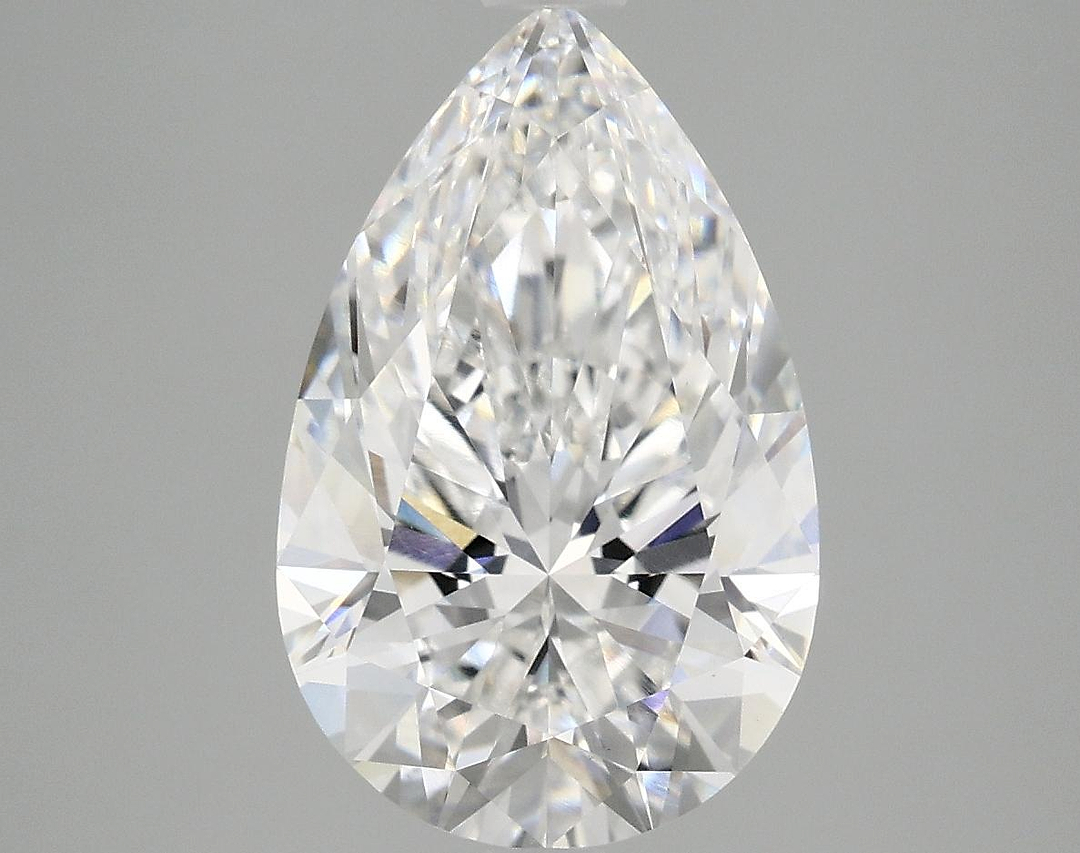 4.09 Carat Pear Shaped Ideal Cut VS1 IGI Certified Lab Grown Diamond