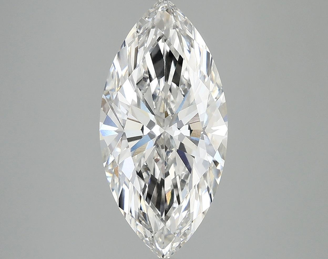 2.98 Carat Marquise Shaped Excellent Cut VS2 IGI Certified Lab Grown Diamond