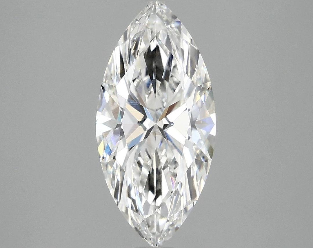 2.08 Carat Marquise Shaped Excellent Cut VS1 IGI Certified Lab Grown Diamond