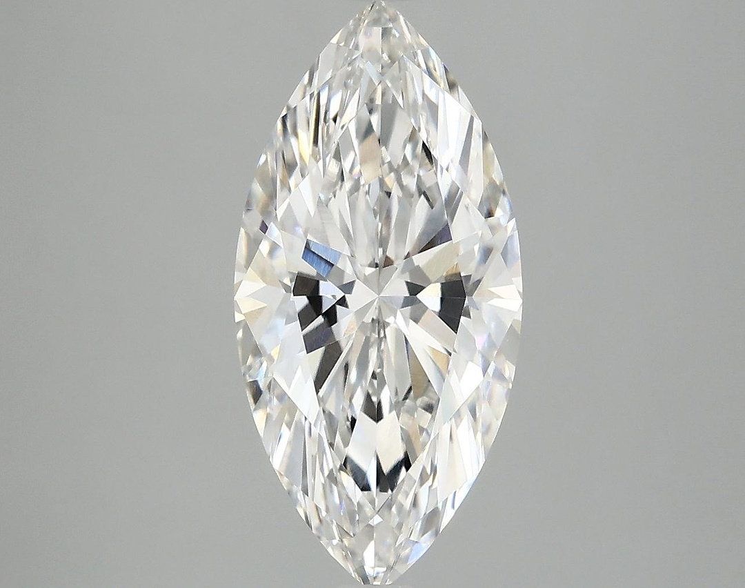 3.01 Carat Marquise Shaped Excellent Cut VVS2 IGI Certified Lab Grown Diamond