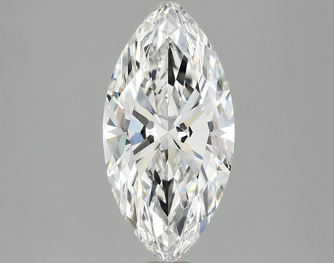 2.09 Carat Marquise Shaped Ideal Cut VVS2 IGI Certified Lab Grown Diamond