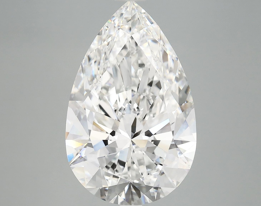7.0 Carat Pear Shaped Ideal Cut VVS2 IGI Certified Lab Grown Diamond
