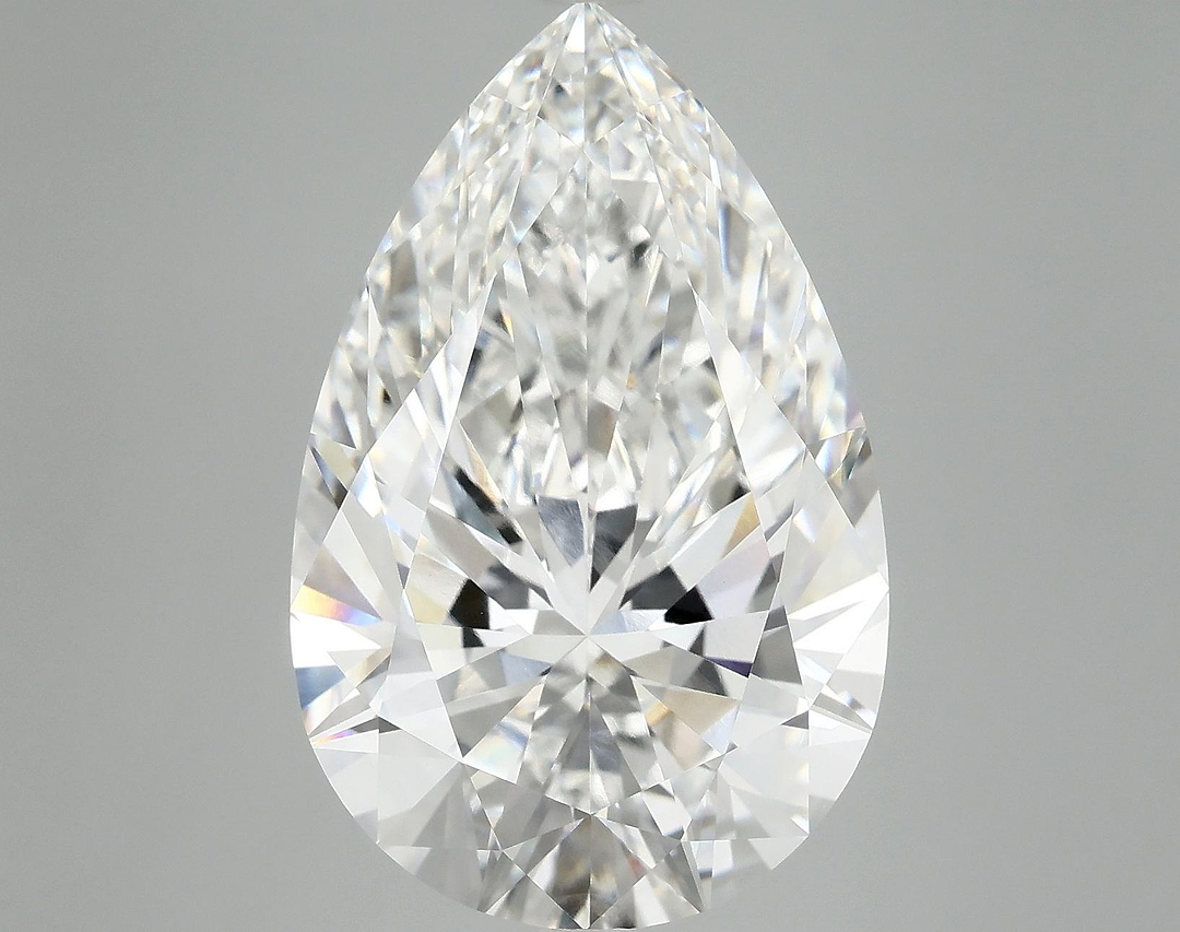10.18 Carat Pear Shaped Ideal Cut VVS2 IGI Certified Lab Grown Diamond