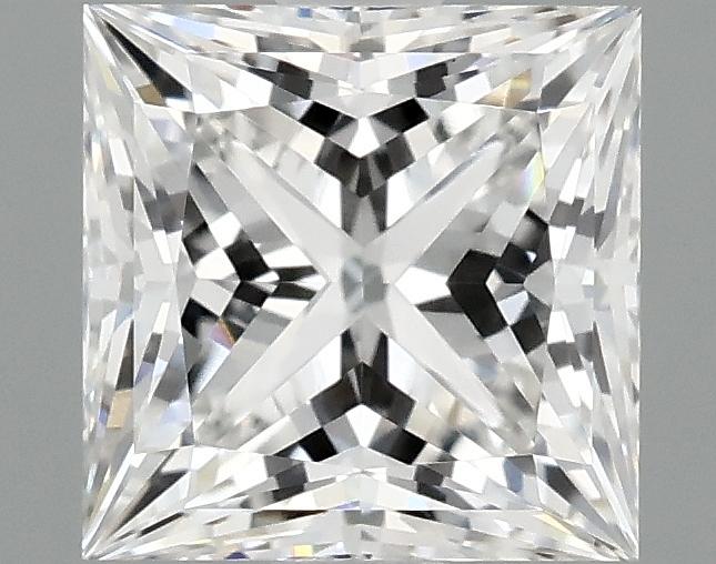 1.55 Carat Princess Shaped Ideal Cut VVS2 IGI Certified Lab Grown Diamond