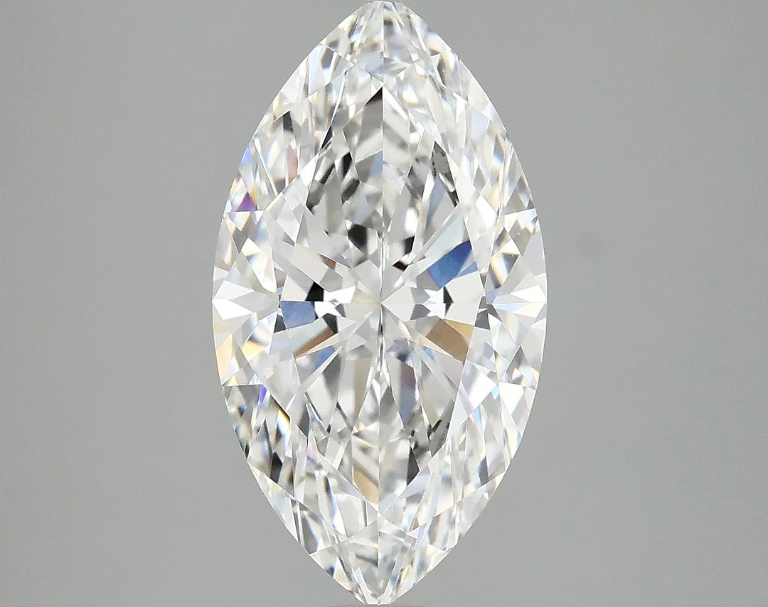 3.0 Carat Marquise Shaped Excellent Cut VVS2 IGI Certified Lab Grown Diamond