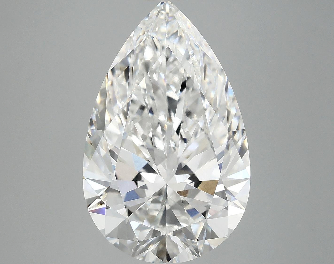 7.0 Carat Pear Shaped Ideal Cut VVS2 IGI Certified Lab Grown Diamond