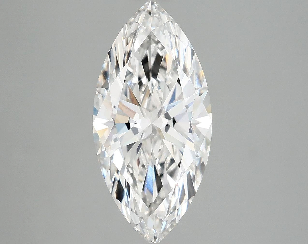 2.5 Carat Marquise Shaped Excellent Cut VVS2 IGI Certified Lab Grown Diamond