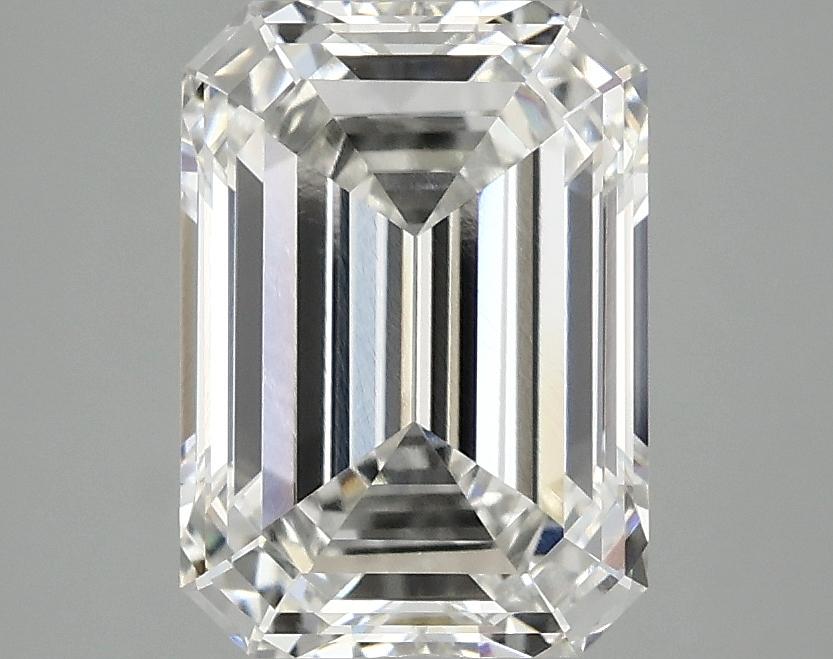 3.08 Carat Emerald Shaped Ideal Cut VVS2 IGI Certified Lab Grown Diamond