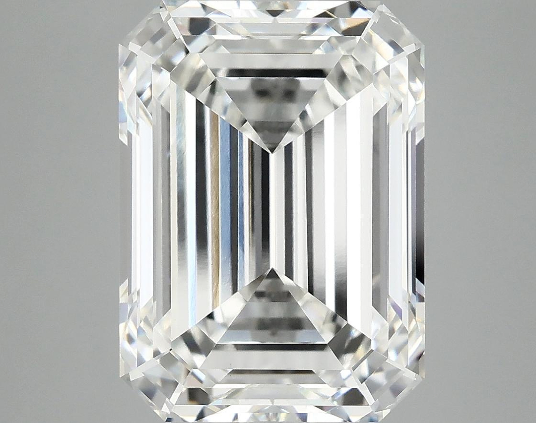 7.71 Carat Emerald Shaped Excellent Cut VS1 IGI Certified Lab Grown Diamond