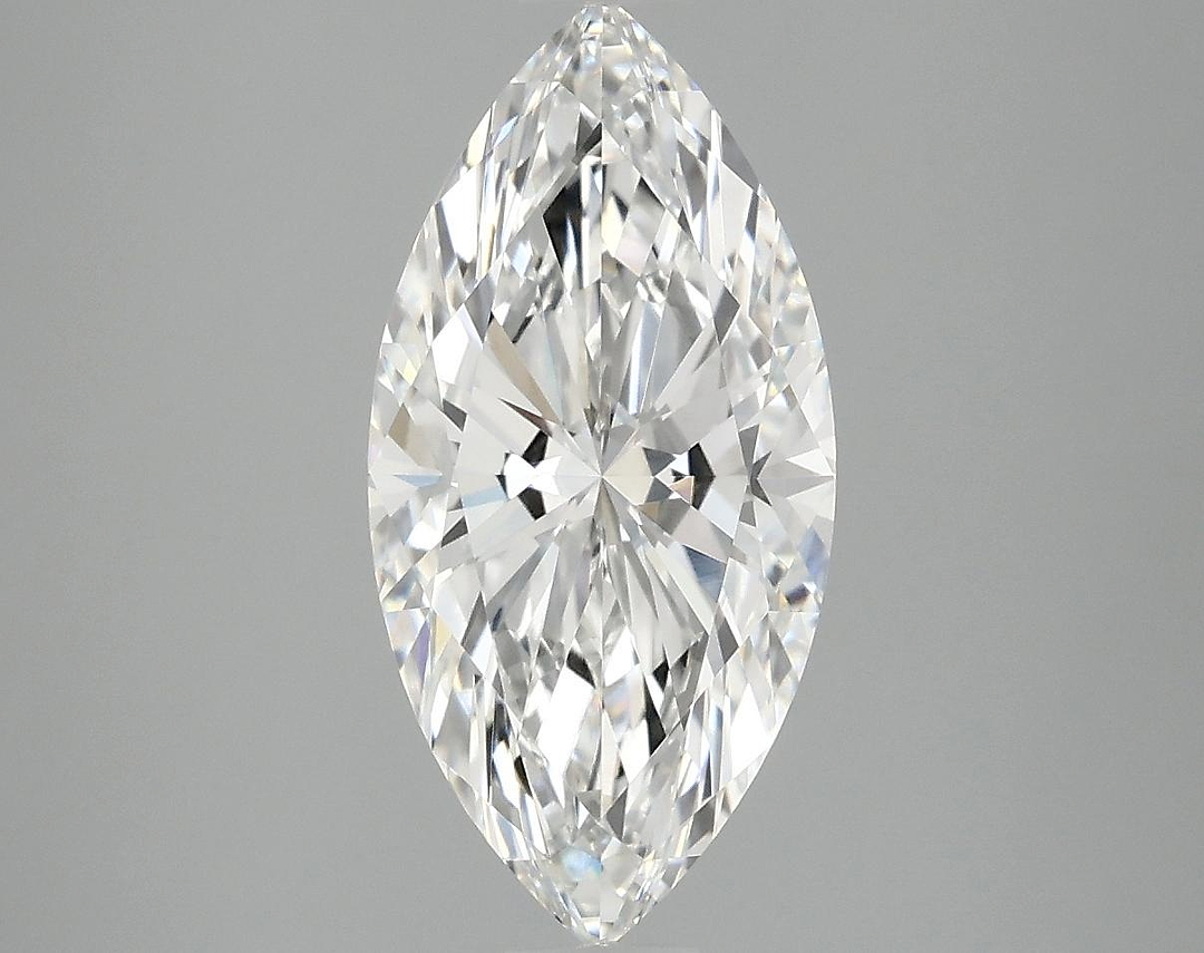 2.57 Carat Marquise Shaped Ideal Cut VVS2 IGI Certified Lab Grown Diamond