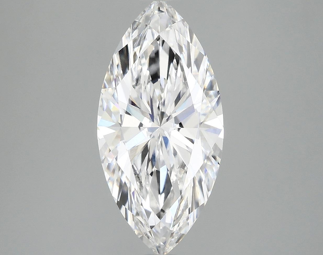 2.52 Carat Marquise Shaped Excellent Cut VS1 IGI Certified Lab Grown Diamond