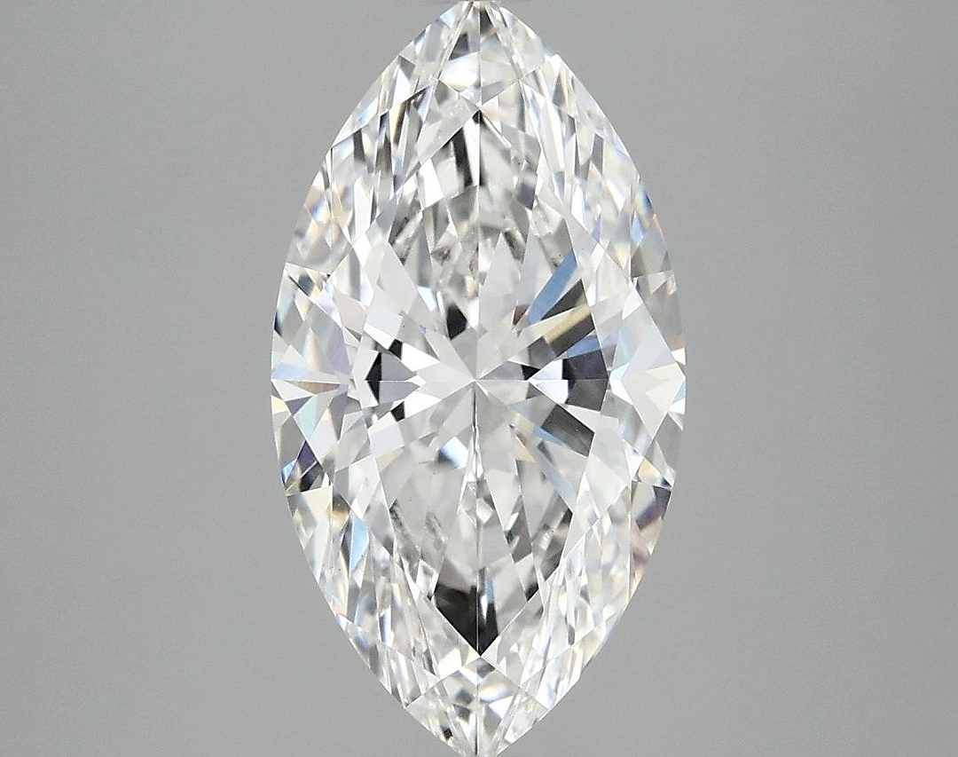 3.01 Carat Marquise Shaped Excellent Cut VVS2 IGI Certified Lab Grown Diamond