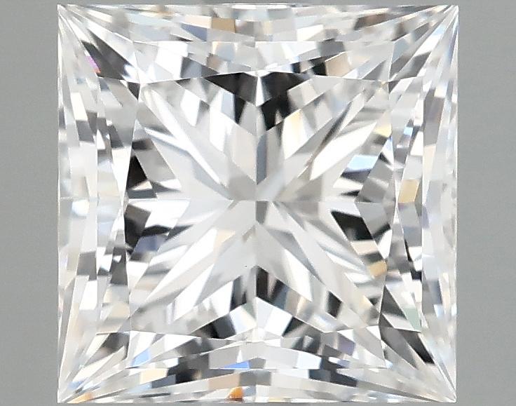 1.98 Carat Princess Shaped Ideal Cut VVS2 IGI Certified Lab Grown Diamond