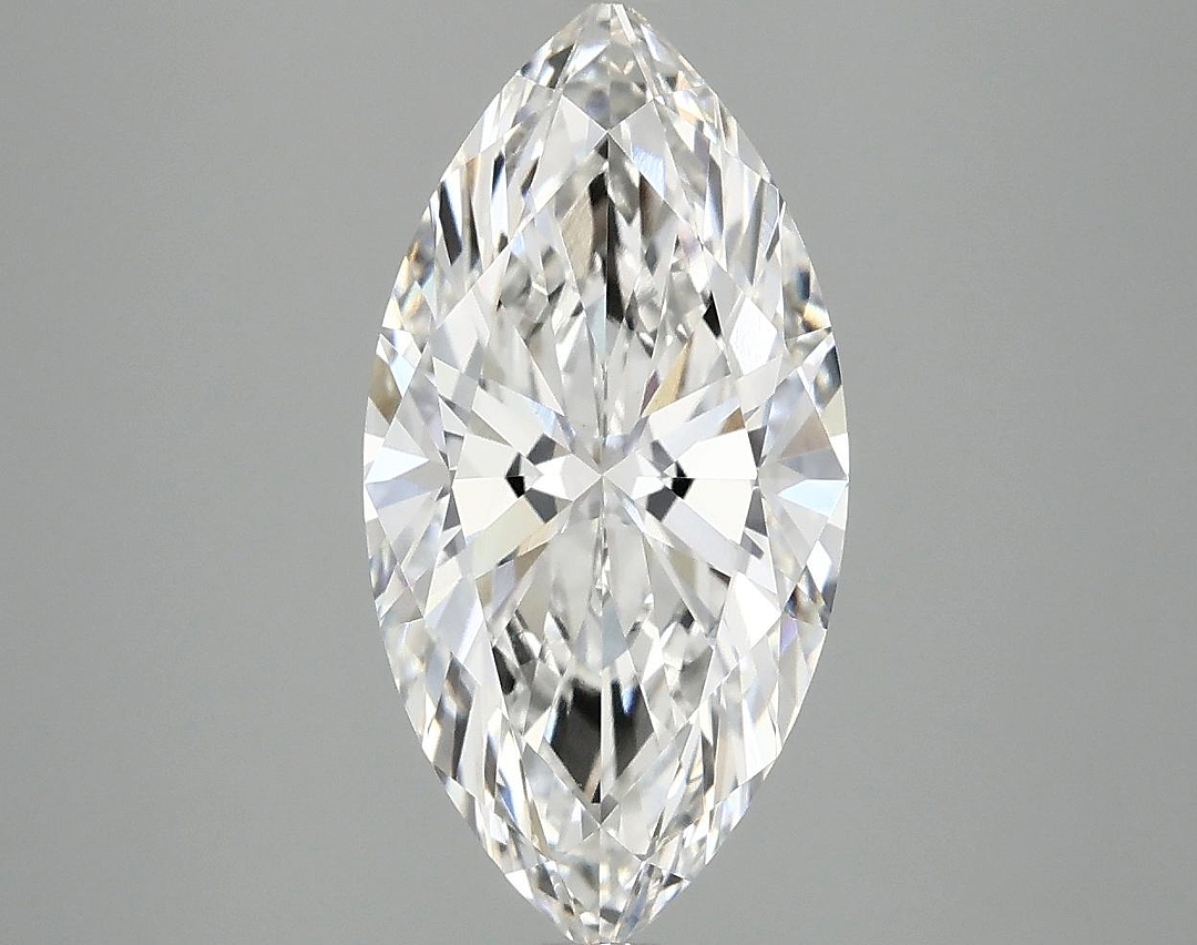 3.01 Carat Marquise Shaped Ideal Cut VVS2 IGI Certified Lab Grown Diamond