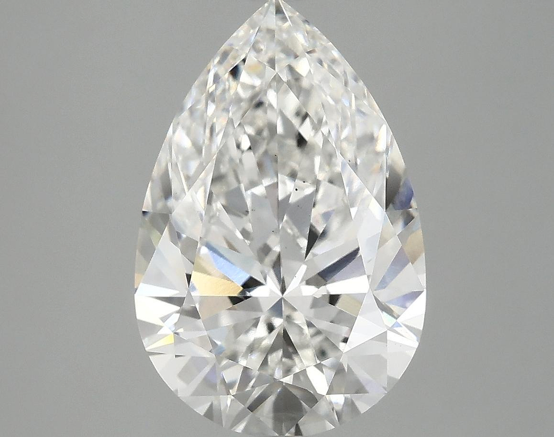 4.07 Carat Pear Shaped Excellent Cut VS2 IGI Certified Lab Grown Diamond