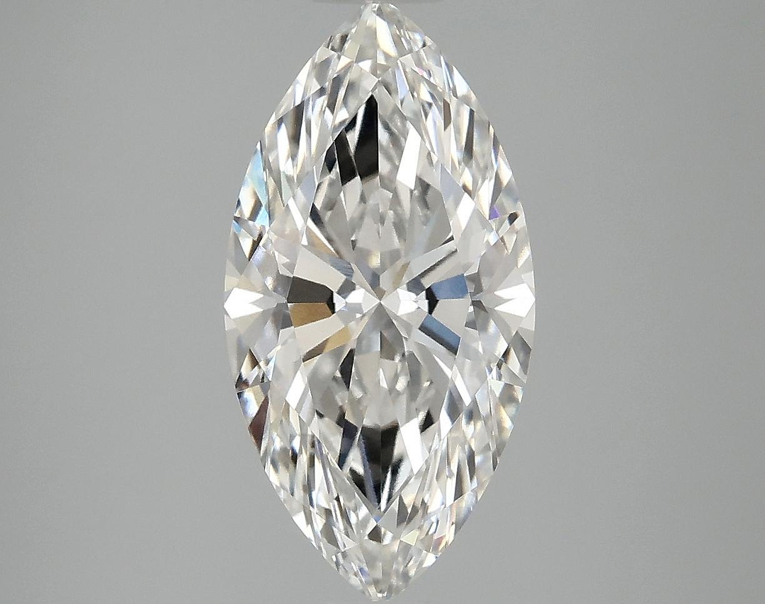 3.03 Carat Marquise Shaped Ideal Cut VVS2 IGI Certified Lab Grown Diamond