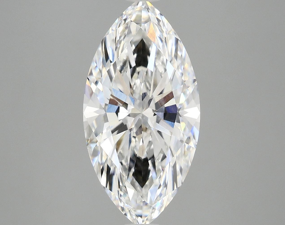 3.16 Carat Marquise Shaped Very Good Cut VVS2 IGI Certified Lab Grown Diamond