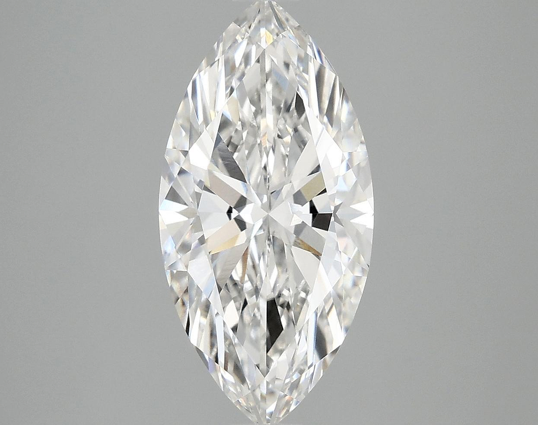 2.97 Carat Marquise Shaped Ideal Cut VVS2 IGI Certified Lab Grown Diamond