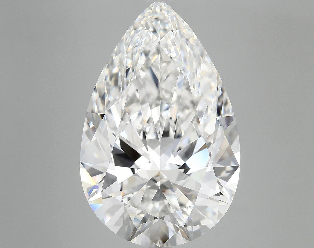10.39 Carat Pear Shaped Ideal Cut VVS2 IGI Certified Lab Grown Diamond