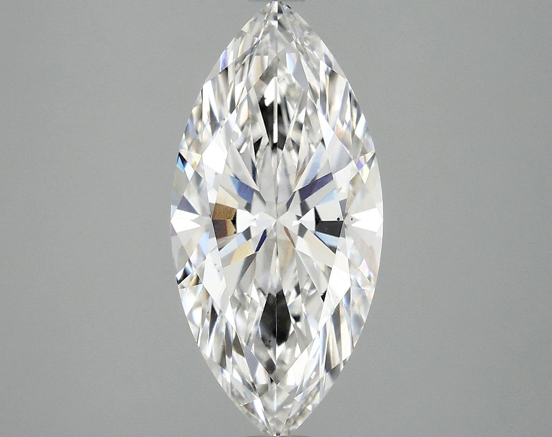 2.54 Carat Marquise Shaped Excellent Cut VS2 IGI Certified Lab Grown Diamond