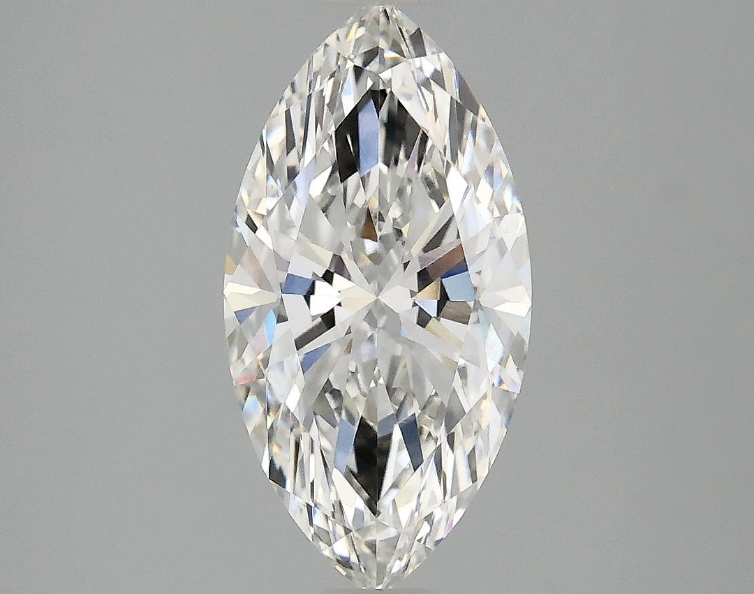 2.05 Carat Marquise Shaped Ideal Cut VVS2 IGI Certified Lab Grown Diamond