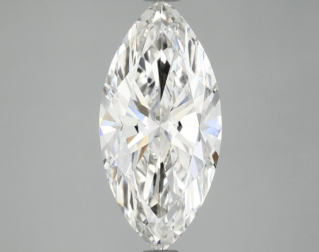 3.01 Carat Marquise Shaped Excellent Cut VVS2 IGI Certified Lab Grown Diamond