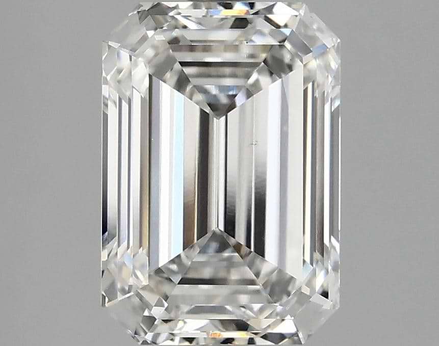 3.19 Carat Emerald Shaped Ideal Cut VS1 IGI Certified Lab Grown Diamond