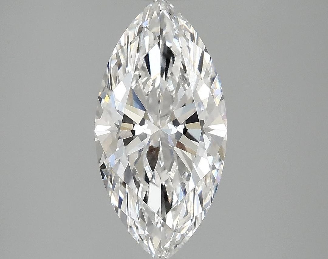 2.02 Carat Marquise Shaped Ideal Cut VVS2 IGI Certified Lab Grown Diamond