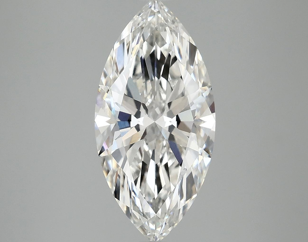 3.02 Carat Marquise Shaped Excellent Cut VVS2 IGI Certified Lab Grown Diamond