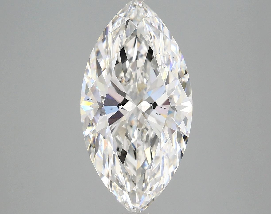 3.02 Carat Marquise Shaped Ideal Cut SI1 IGI Certified Lab Grown Diamond