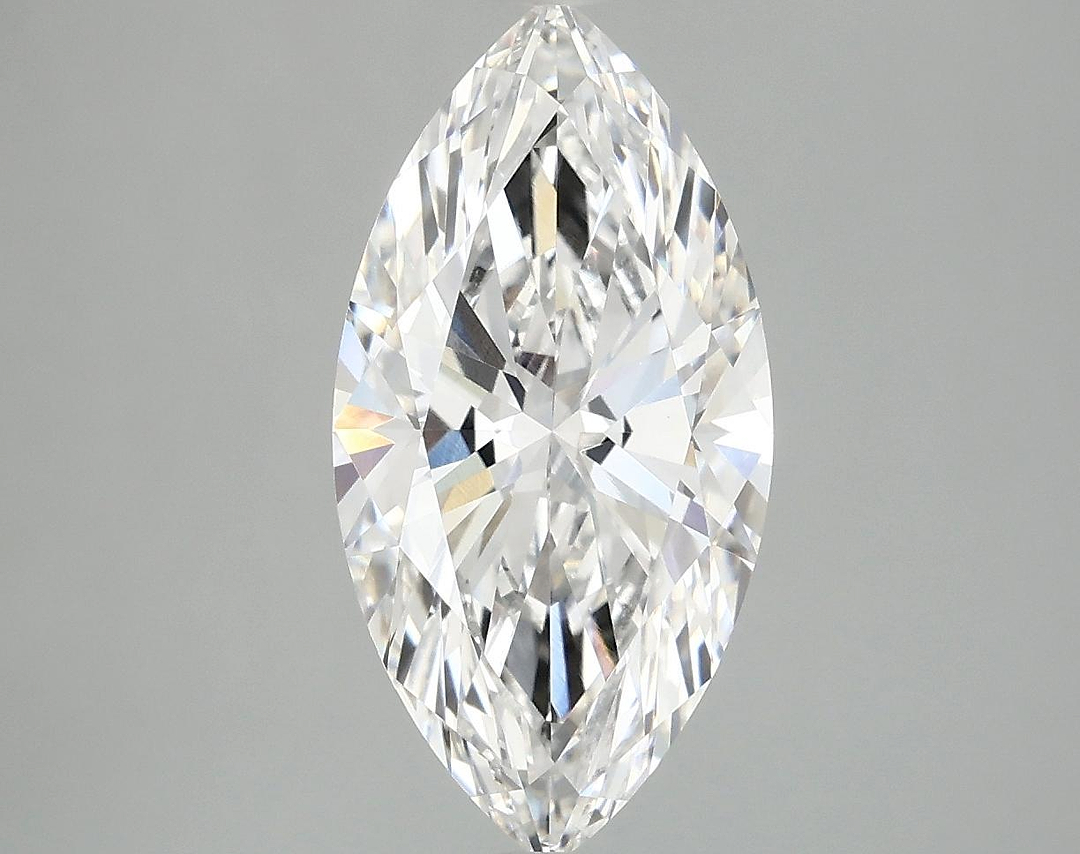 2.91 Carat Marquise Shaped Ideal Cut VVS2 IGI Certified Lab Grown Diamond