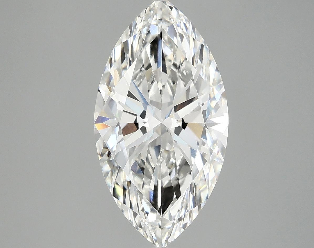 3.0 Carat Marquise Shaped Excellent Cut VVS2 IGI Certified Lab Grown Diamond