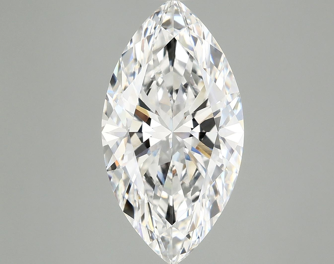 4.04 Carat Marquise Shaped Excellent Cut VVS2 IGI Certified Lab Grown Diamond