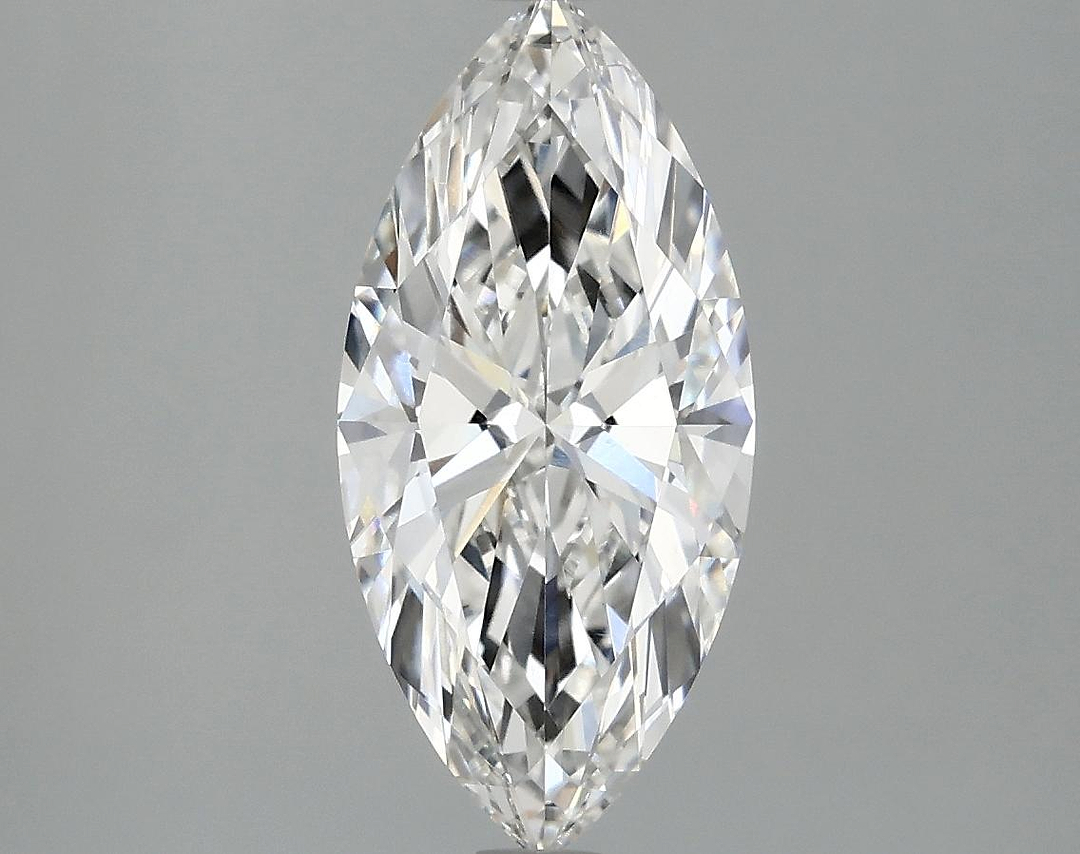 2.01 Carat Marquise Shaped Excellent Cut VVS2 IGI Certified Lab Grown Diamond