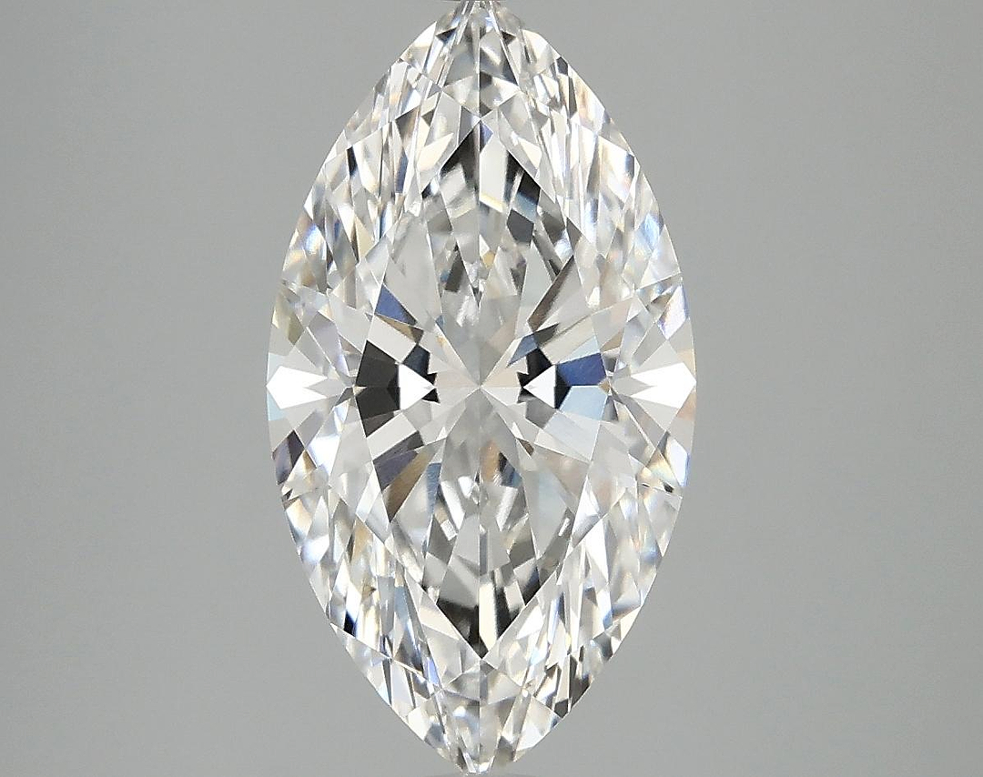3.1 Carat Marquise Shaped Excellent Cut VVS2 IGI Certified Lab Grown Diamond