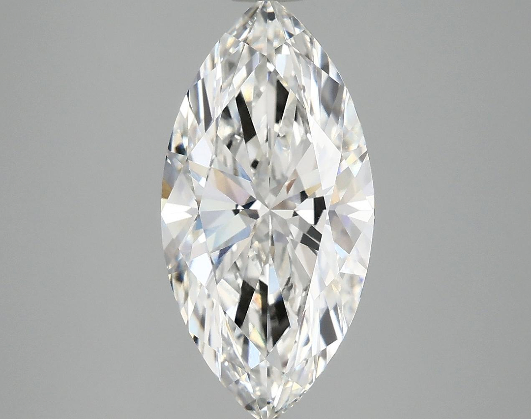 3.09 Carat Marquise Shaped Ideal Cut VVS2 IGI Certified Lab Grown Diamond