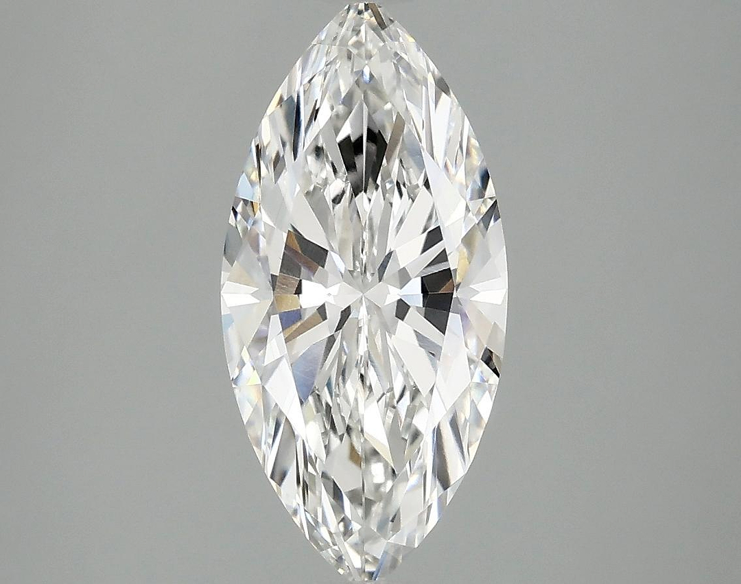 2.02 Carat Marquise Shaped Excellent Cut VVS2 IGI Certified Lab Grown Diamond