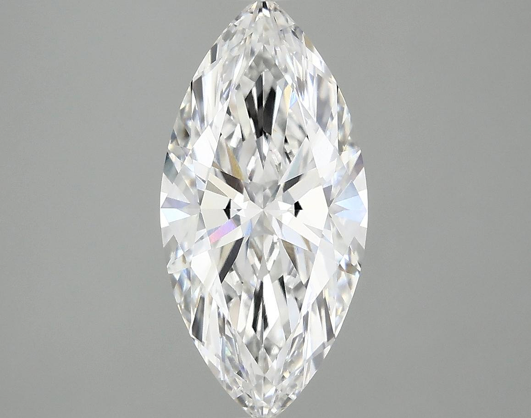 2.05 Carat Marquise Shaped Excellent Cut VVS2 IGI Certified Lab Grown Diamond